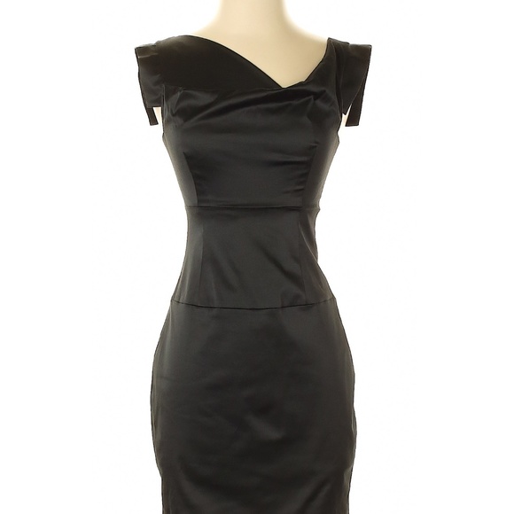 Black Halo Jackie O Classic Midi Sheath Dress
